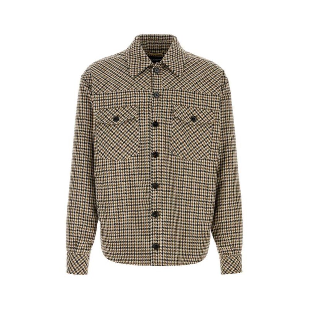 Dolce & Gabbana Men Embroidered Wool Jacket